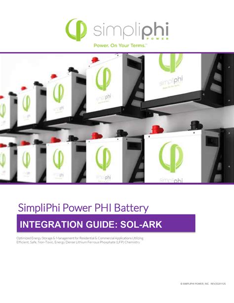 SimpliPhi Power .